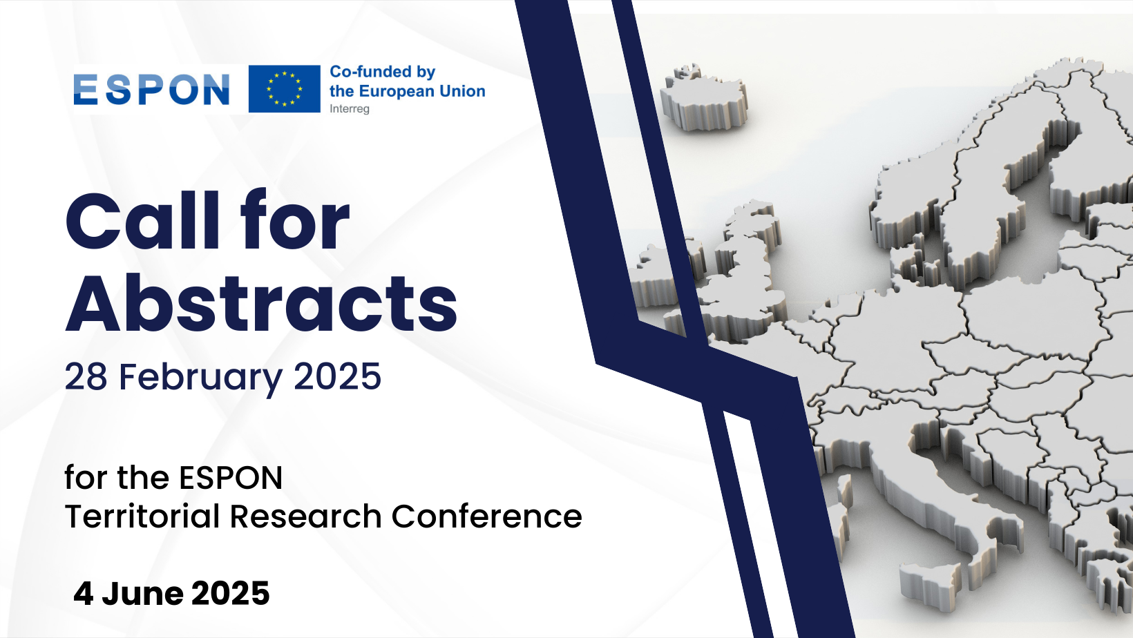 locandina ESPON lancio della call for abstracts 