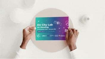 GIF animato con locandina dell'evento